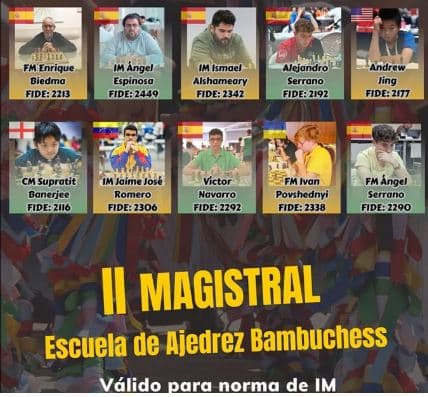 IV Festival Escuela de Ajedrez Bambuchess - Magistral 