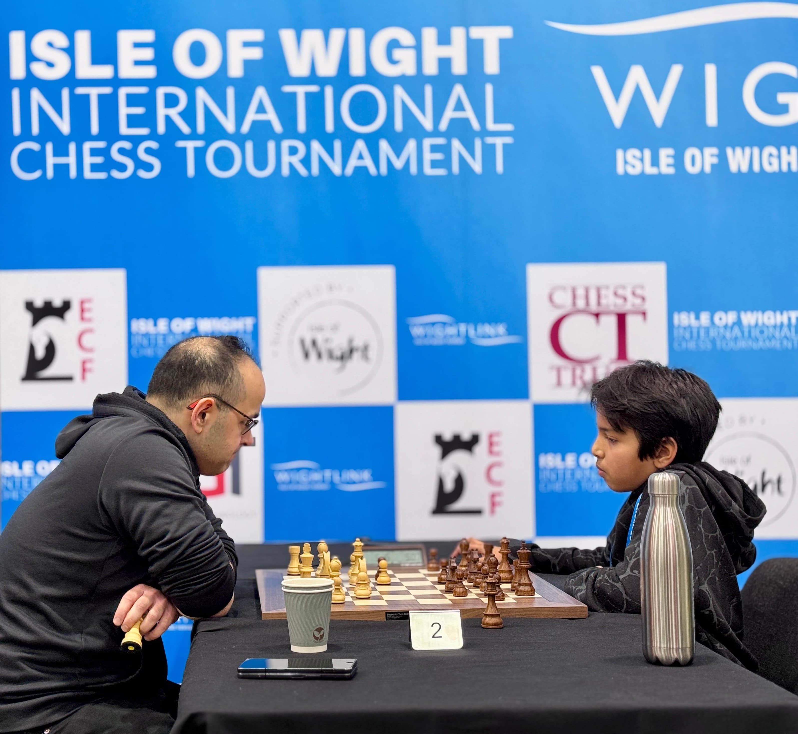Wightlink Isle of Wight International Chess Tournament 2025 - DGT Blitz 22nd (Saturday)